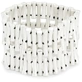 Kenneth Cole New York Silver-tone Bamboo-look