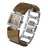 Geneva Platinum Square Link Fashion Watch by Geneva