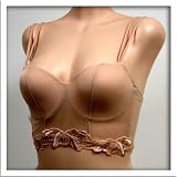 Orlfa 3 Pack $189 3 Colors Sheer Bustier Bra #1046 32A
