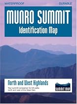 Munro Summit Identification Map: North and West Highlands