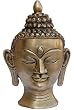 Buddha Head Brass Religious Sculptures 6 x 4 inches (bda014)