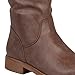 Journee Collection Womens Regular Sized and Wide-Calf Knee-High Riding Boot