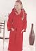 Ferrari Childrens Red Toweling Bathrobe with Hood - 9-10 years