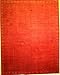 10x13 Hand Knotted Tajik Red/Red Persian Rug - 10'6 x 13'5