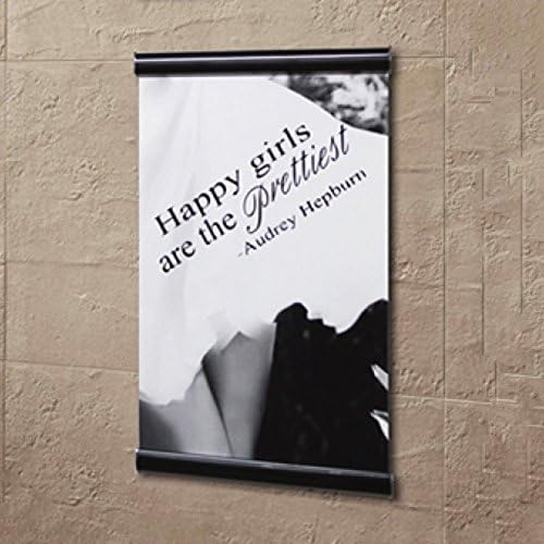 EmAX Smart Frame Photo Stand Wall Deco With Adjustable heights (A4 Size) Black