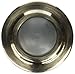 Deltana WBC238U15A 23/8-Inch Diameter Solid Brass Convex Flush Bumper