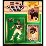 DONNELL WOOLFORD / CHICAGO BEARS 1990 NFL Starting Lineup Action Figure & 2 Exclusive NFL Collector Trading Cards