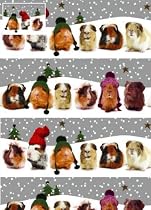 Christmas Gang Guinea Pigs Christmas Wrapping Paper