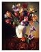 Parrots Beautiful MUSEUM WRAP CANVAS Print with Added BRUSHSTROKES Fran Di Giacomo 24x30