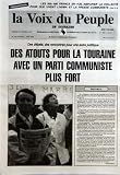 VOIX DU PEUPLE (LA) [No 2521] du 20/12/1991 - SOUSCRIPTION - LES 500000 FRANCS EN VUE AMPLIFIER LA COLLECTE POUR QUE VIVENT L'HUMA ET LA PRESSE COMMUNISTE - DES DEBATS DES RENCONTRES POUR UNE AUTRE POLITIQUE - DES ATOUTS POUR LA TOURAINE AVEC UN PARTI COMMUNISTE PLUS FORT - EDITORIAL PAR ROLAND GODEAU