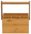Bamboo Caddy 8"L x 5 1/2"W x 4 3/4"H