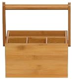 Bamboo Caddy 8"L x 5 1/2"W x 4 3/4"H