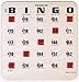 Regal Games Woodgrain / Tan Finger-tip Shutter Bingo Cards - Set of 50