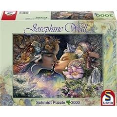 Schmidt Spiele 58861 - Josephine Wall, Der Kuss, 3000 Teile Puzzle