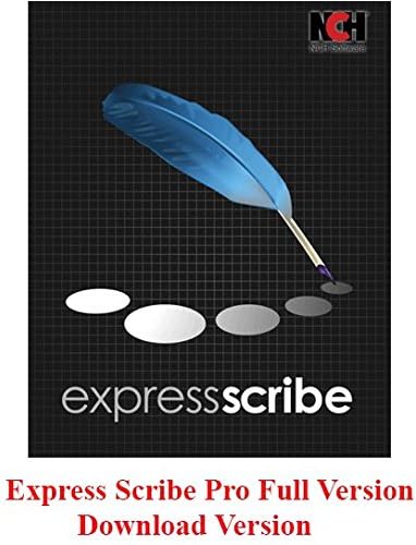 Express Scribe Pro Transcription Software with USB Foot Pedal