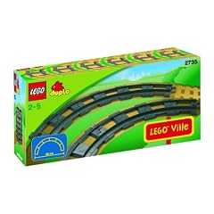 LEGO Duplo 2735 - Eisenbahn 6 gebogene Schienen