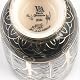 Black and Gold Frieze Slipware Vase (Limited Edition)||RF10F