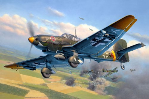 Childrens Toyshop  Spielwaren : Revell Modellbausatz 04711 - Junkers Ju87D Stuka im Maßstab 1:32