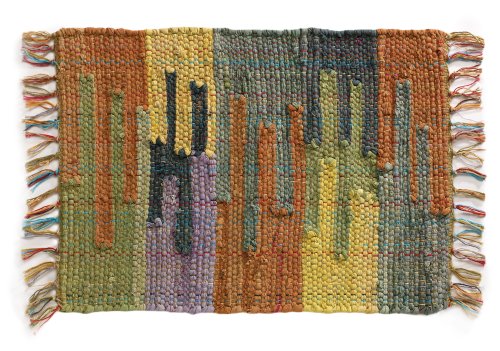 Extra Weave USA Handwoven Cotton Mesa Rug, 2 X 3