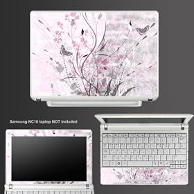 Samsung NC10 laptop complete set skin skins NC10-144