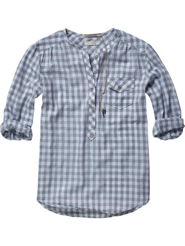 Maison Scotch Damen Top 12210153701 - voile tunic in various dessins,Gr. 38 (Size 2 / M),  Preisvergleich