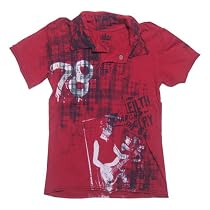 Kingsley Viva La Rock Polo - Red