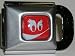 Coke Swoosh Smiley Face Interchangeable Seatbelt Belt Buckle! W/Eyebrows! Image