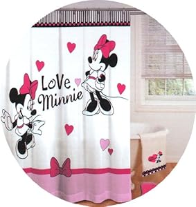 Disney Minnie Mouse Shower Curtain