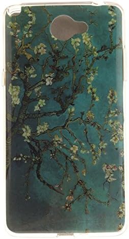 Case for LG Bello 2 , For LG Bello 2 TPU Ultra-thin Soft Back Case Cover Shell Protector (Blossom Tree)