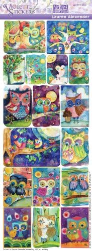 Violette Stickers Lauren Alexander Owls