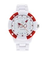 Light Time Reloj Poker Blanco
