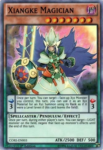 Yu-Gi-Oh! - Xiangke Magician (CORE-EN003) - Clash of Rebellions - 1st Edition - Super Rare