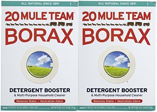 Twenty Mule Team Natural Laundry Booster &amp; Multi-Purpose Cleaner, 76oz, 2pk by Twenty Mule Team