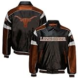 Texas Longhorns Black Elite Leather Jacket