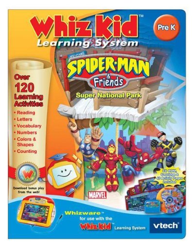 51Jn6Ru5leL V Tech   Whiz Kid CD  Spider Man & Friends