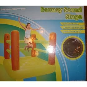 bouncy sounds stage bouncy castle