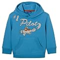 GENUINE KIDS Turquoise TB Flight Path Solid Hoodie - 3T