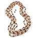 14K Gold 100 Color Choice Cultured Freshwater Pearl Necklace w/ Earrings