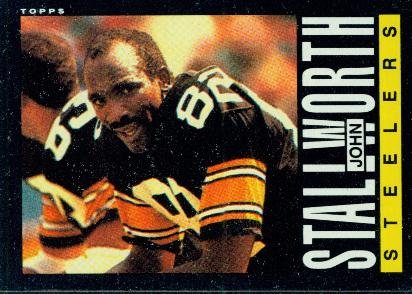 1985 Topps #363 John Stallworth - Pittsburgh Steelers (Football Cards)