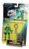 Batman Forever 1995 Movie Series 5 Inch Tall Action Figure - The Riddler with Trapping Brain Drain Helmet