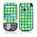 Dots Green Design Protective Skin Decal Sticker for Palm Centro Cell Phone