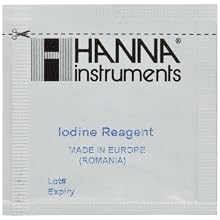 Hanna Instruments HI 718-25 Reagents Iodine for HI 718 Checker HC (Pack of 25)