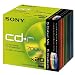 Sony 20CDQ80NXSL 20-Pack 80min/700Mb Recordable CD (Colour Mix)