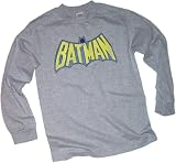 Batman Vintage Bat-Cape Logo Adult Long-Sleeve T-Shirt