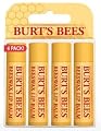 Burt's Bees Boxed 4-Pack of Classic Beeswax Lip Balm with Vitamin E and Peppermint (4 tubes, 0.15 Oz Each) by Burt's Bees