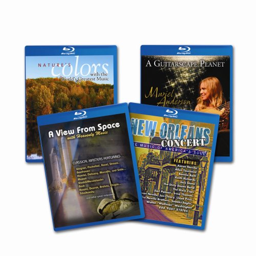Blu-ray Starter Set (A Guitarscape Planet / Nature's Colors / New Orleans Concert / A View From Space) [Blu-ray]