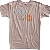 RVCA ANP MULTI S/S TEE PINK S