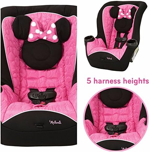 Convertible Car Seat Disney Minnie Mouse Infant Toddler Baby Travel Safety Girls
