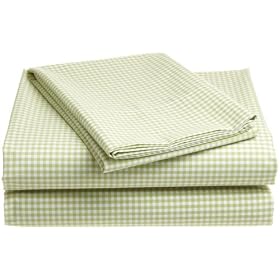 Pinzon Kids Gingham Sheet Set