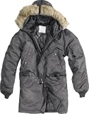 N3B Polar Jacke mit Fellkragen
